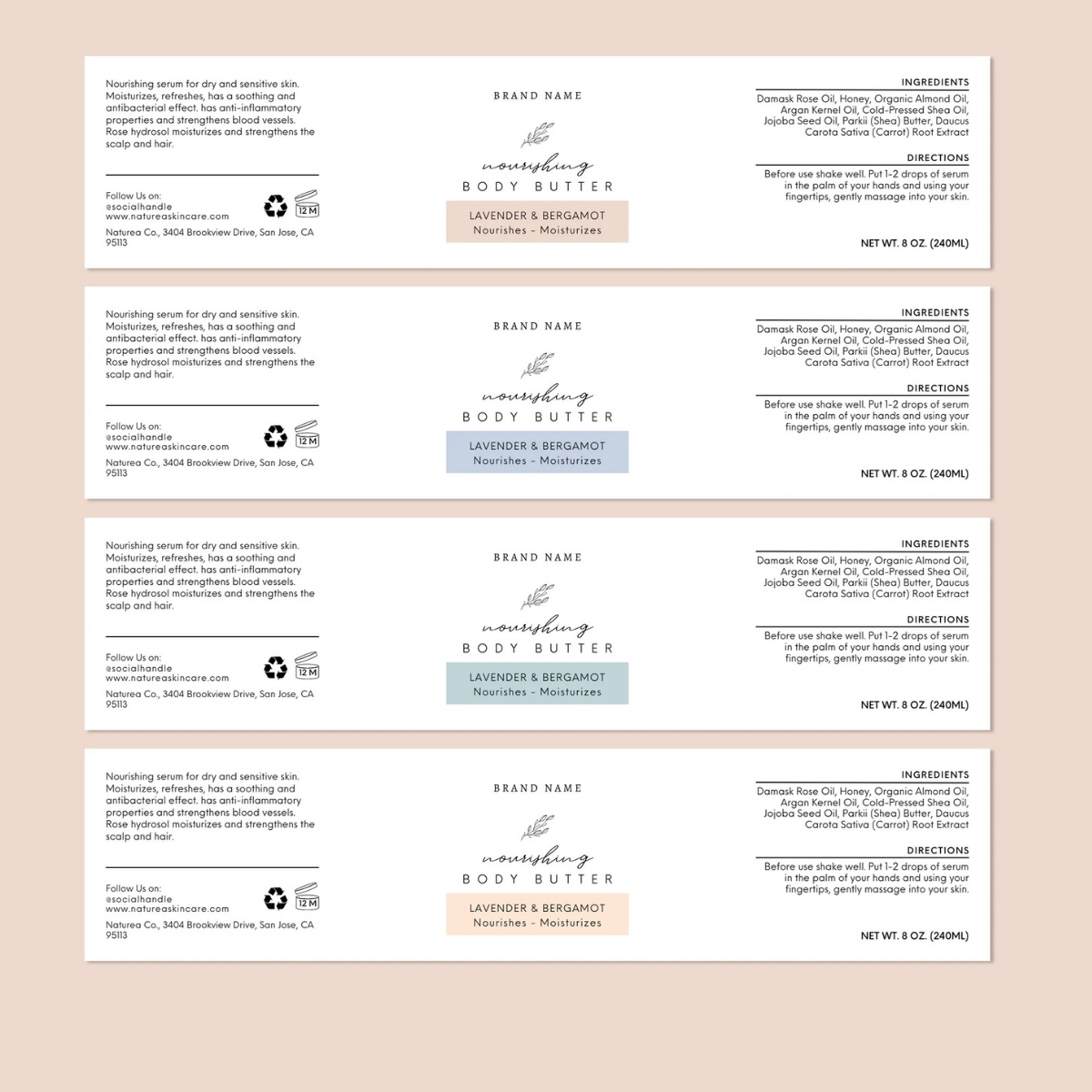 Custom Cosmetic Jar Rectangle Labels - A Complete Guide