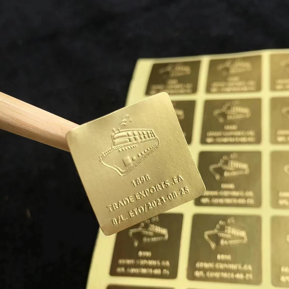 Complete Guide to Custom Embossed Square Stickers: Elevate Your Branding