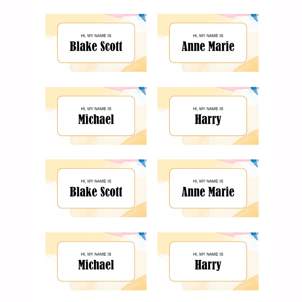 Elevate Your Events with Custom Event Name Stickers