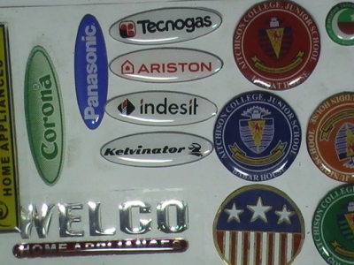 Domed Labels and Stickers