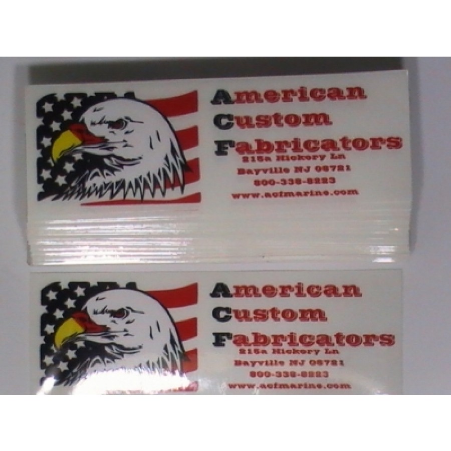 Custom Clear Vinyl Sticker