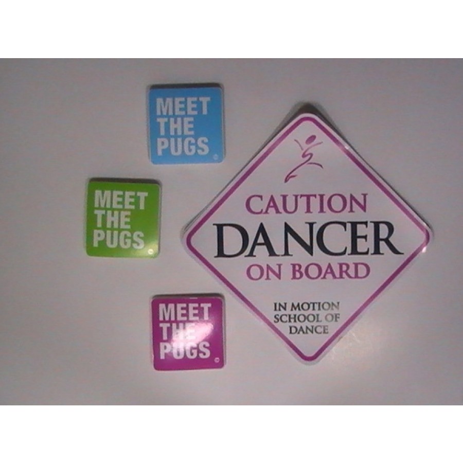 Square Bumper Stickers