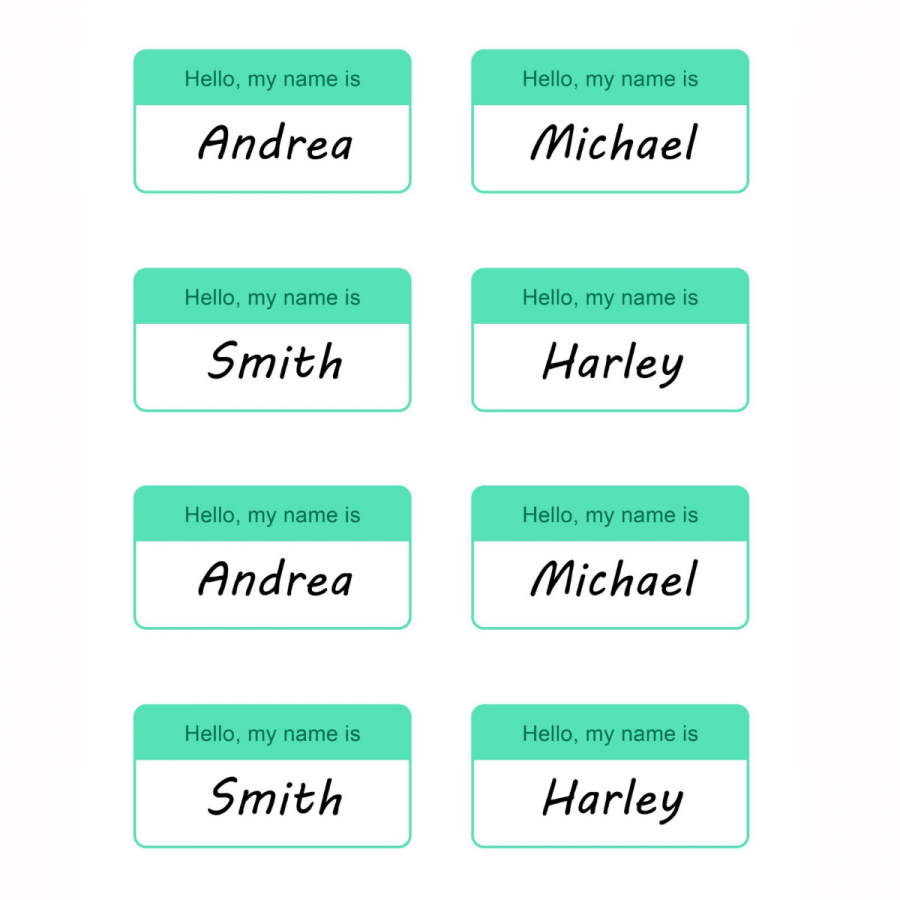 Event Name Stickers