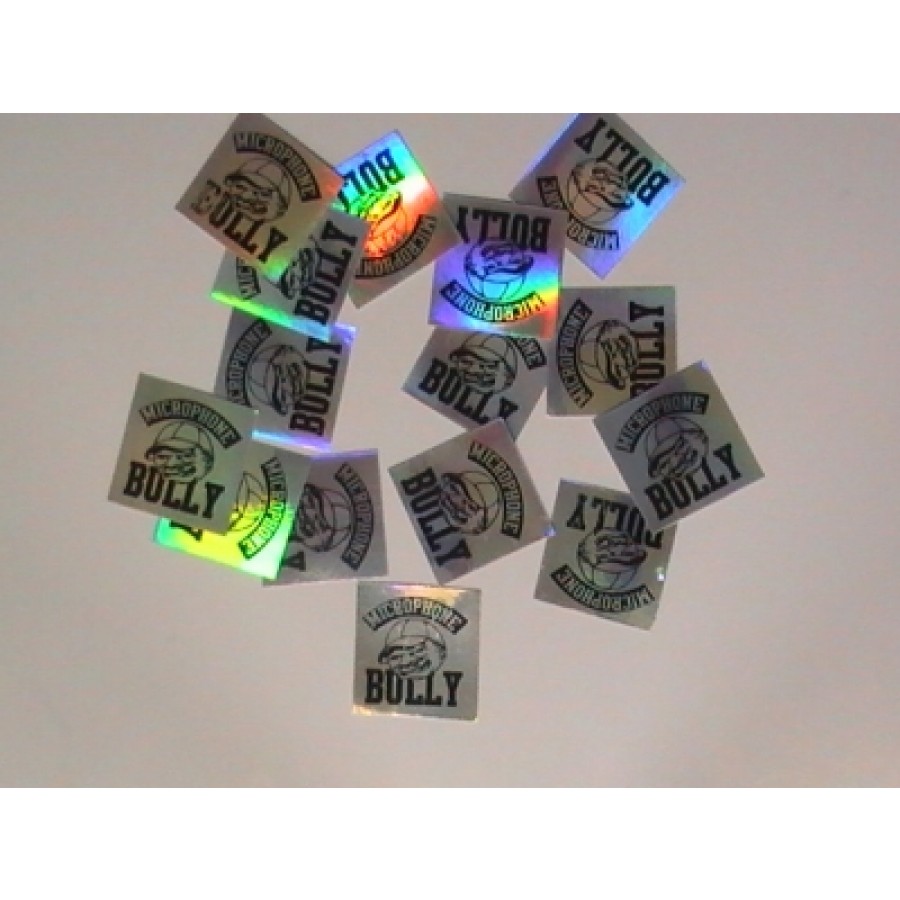 Oval Metallic Stickers