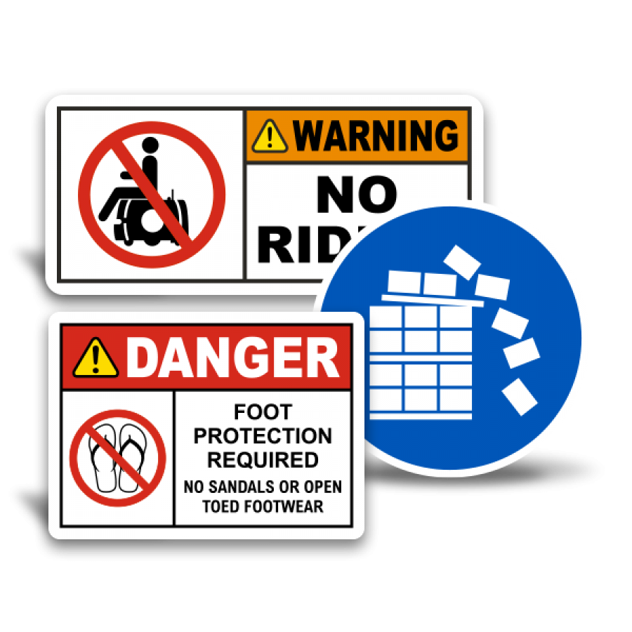 Custom funny warning labels