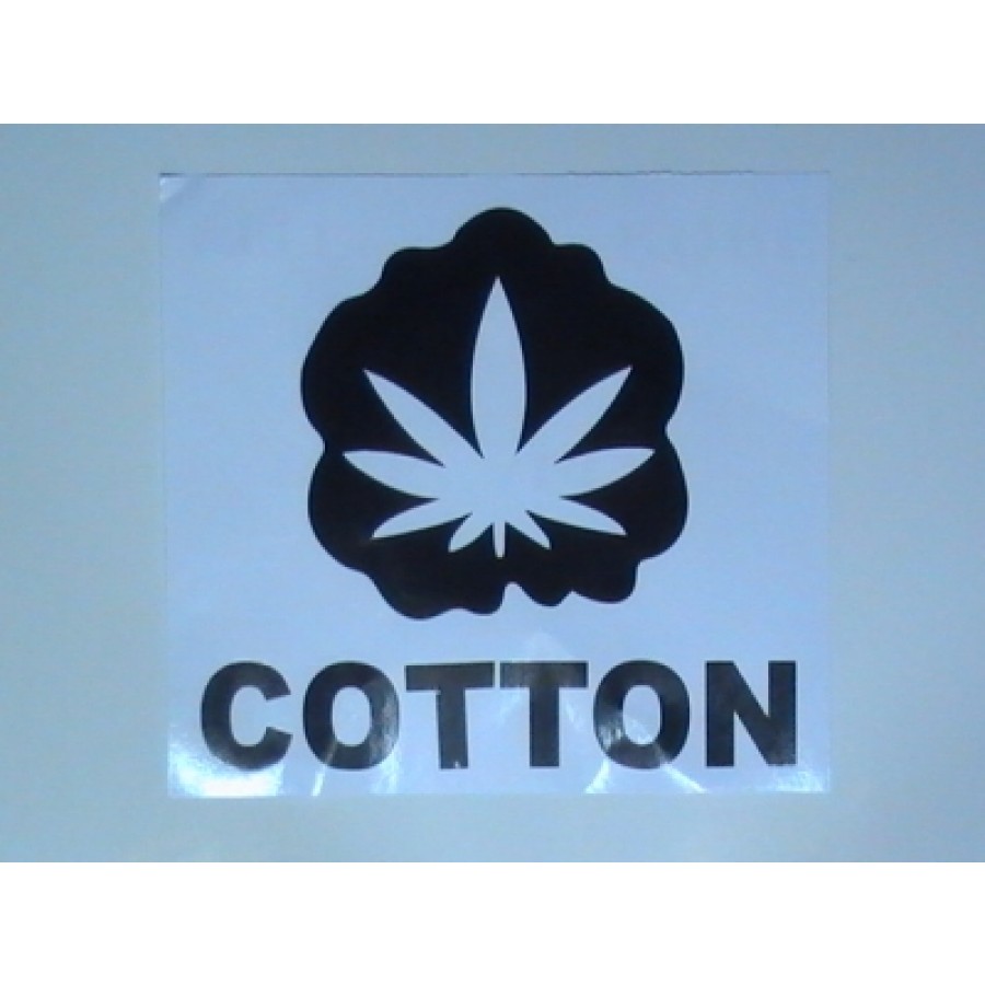 Round Letter Cut Stickers