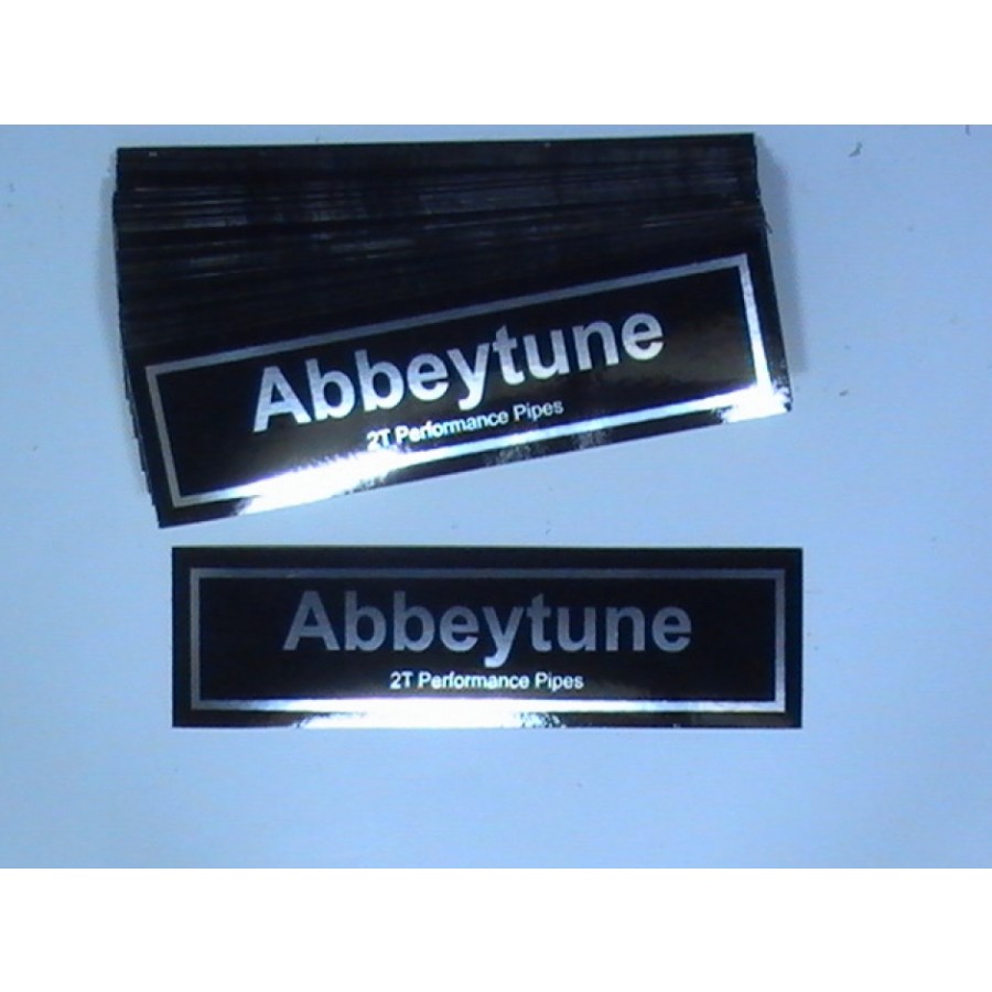 Rectangular Foil Sticker
