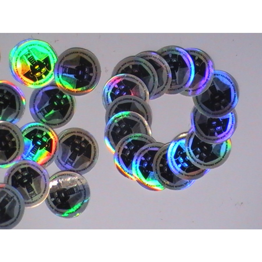 Round Hologram Stickers