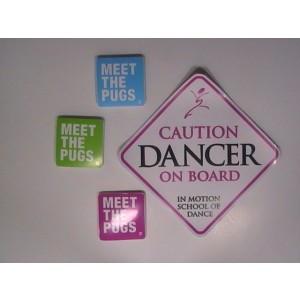 Square Bumper Stickers