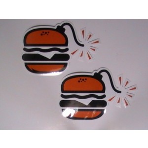 Custom White Vinyl Stickers