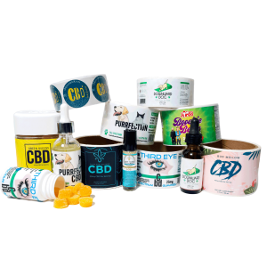 CBD Product Stickers