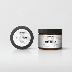 Cosmetic Jar Round Labels