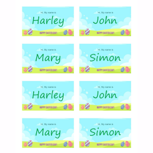 Event Name Stickers