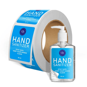Hand Sanitizer Stickers