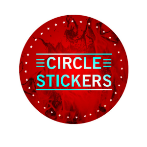 High-Gloss Round Stickers