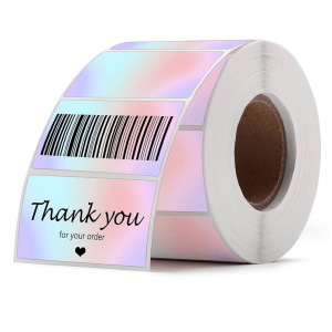 Metallic Rectangle Stickers