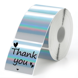 Metallic Square Stickers