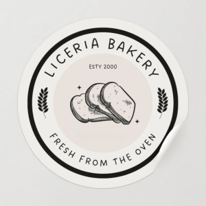 Oven-Safe Round Stickers