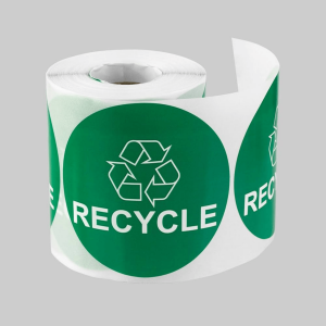 Recyclable Packaging Stickers