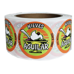 Round Vinyl Labels