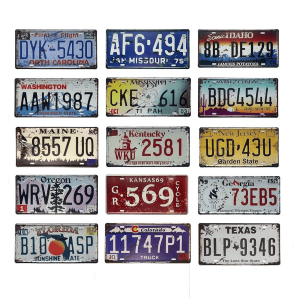 Vehicle Number Decals