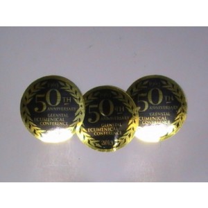 Yellow Colour Metallic Stickers