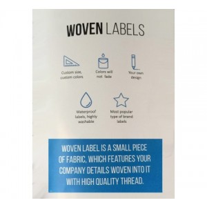 Die Cut Woven Labels