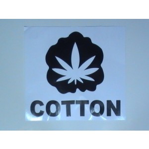 Round Letter Cut Stickers