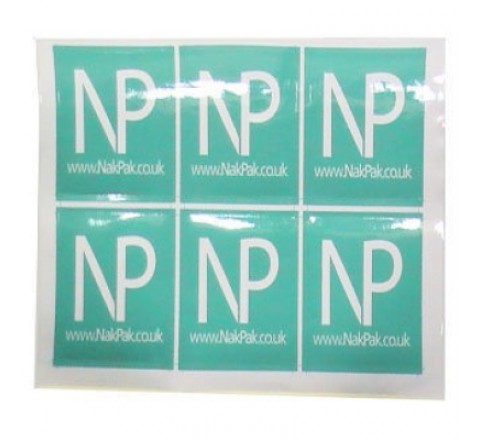 Square Paper Sticker